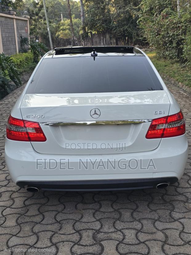 Mercedes-Benz E250 2011 White