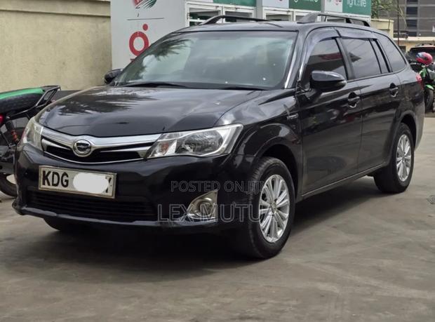 Toyota Corolla Fielder 2015 Matt Black