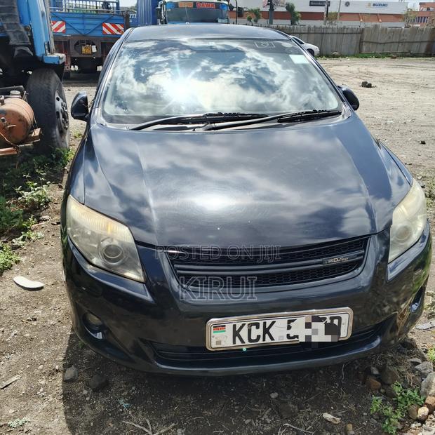Toyota Corolla Fielder 2012 Black