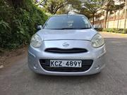 Nissan March 2013 Silver for sale
