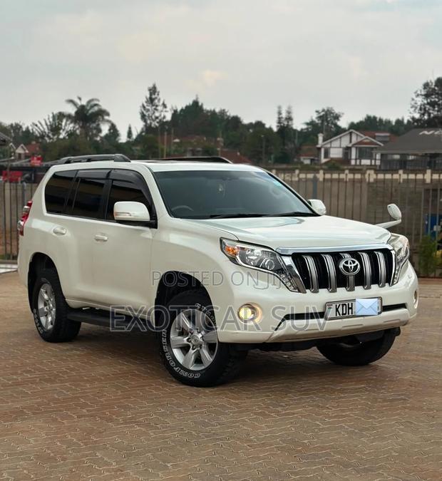 Toyota Land Cruiser Prado 2014 Off white
