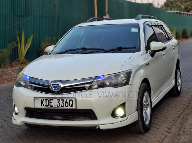 Toyota Corolla Fielder 2014 White