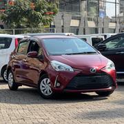 Toyota Vitz 1.5 FWD Hybrid 5dr 2019 Red for sale