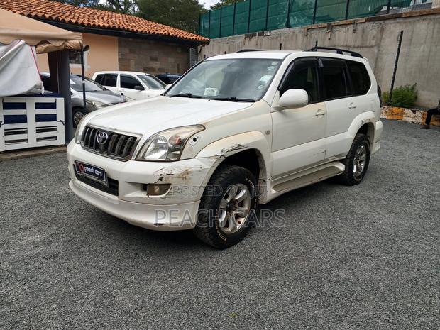 Toyota Land Cruiser Prado 2008 White