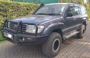 Toyota Land Cruiser 2002 Gray for sale