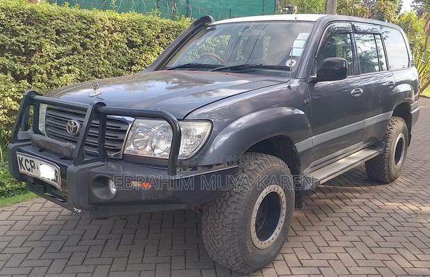 Toyota Land Cruiser 2002 Gray