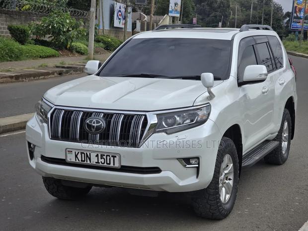 Toyota Land Cruiser Prado 2018 White