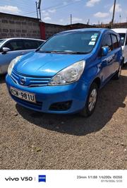 Nissan Note 2012 Blue for sale