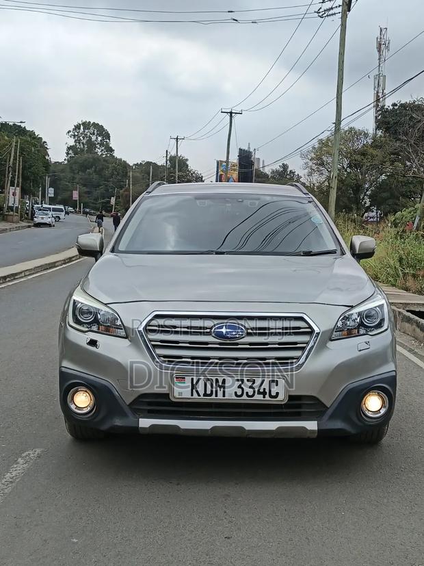Subaru Outback 2017 Silver