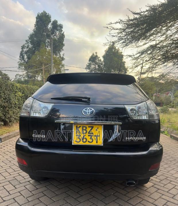 Toyota Harrier 2008 Black