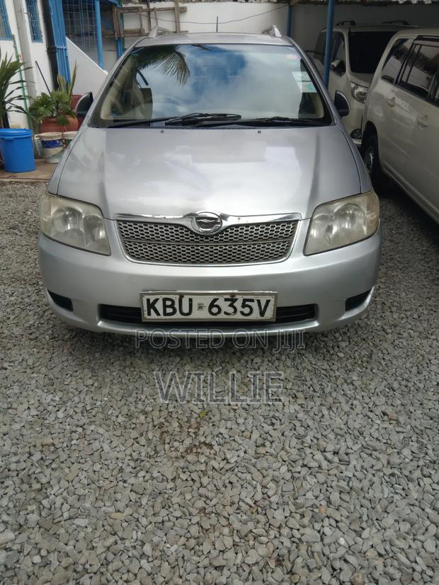 Toyota Corolla Fielder 2006 Silver