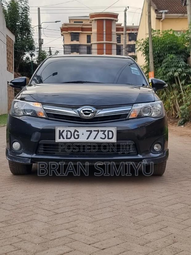 Toyota Corolla Fielder 2014 Black