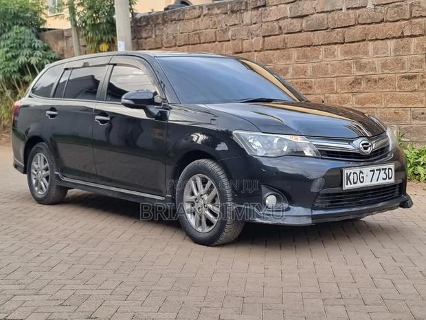 Toyota Corolla Fielder 2014 Black