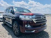 Toyota Land Cruiser 2018 Maroon for sale