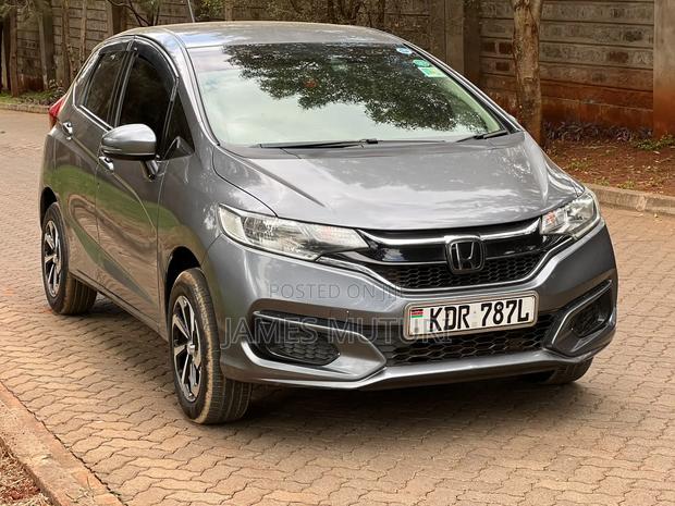 Honda Fit 2017 Gray