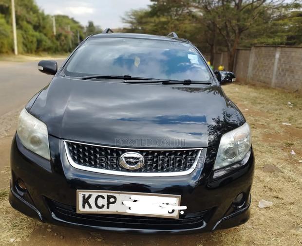 Toyota Corolla Fielder 2012 Black