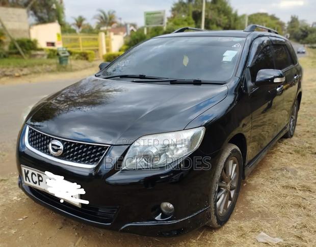 Toyota Corolla Fielder 2012 Black