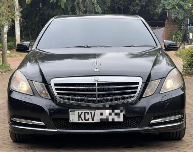 Mercedes-Benz E250 2012 Matt Black