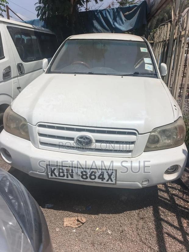 Toyota Kluger 2007 White