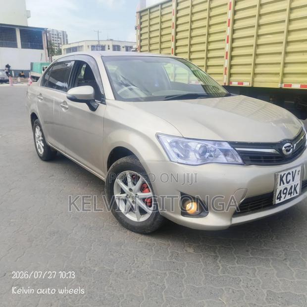 Toyota Axio 2013 Gold