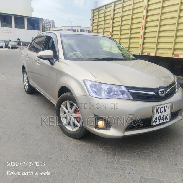 Toyota Axio 2013 Gold