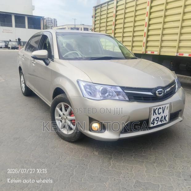 Toyota Axio 2013 Gold