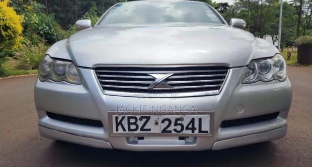Toyota Mark X 2007 Silver