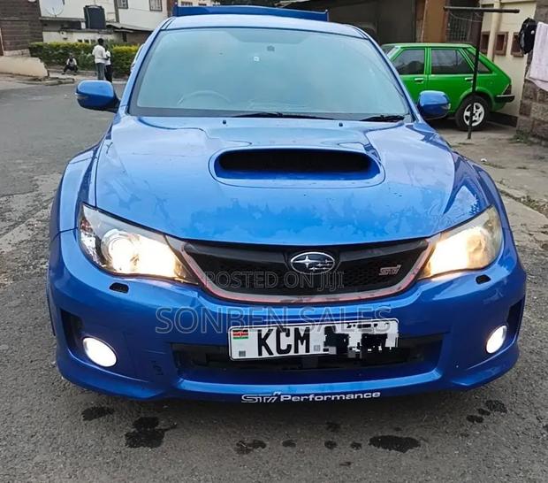 Subaru Impreza WRX STI 2013 Blue