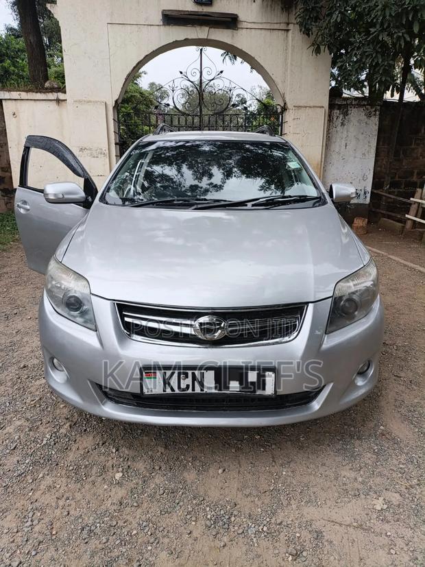 Toyota Corolla Fielder 2009 Silver