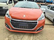 Peugeot 208 2018 Orange for sale