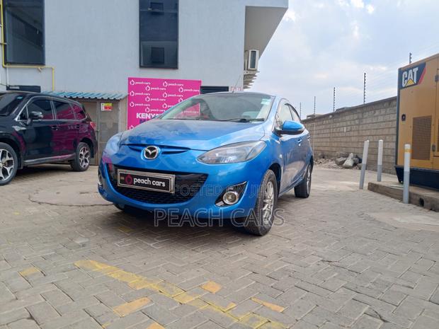Mazda Demio 2012 Blue