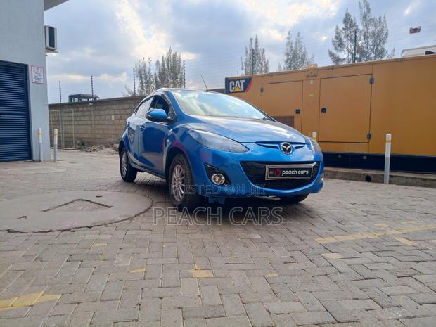 Mazda Demio 2012 Blue