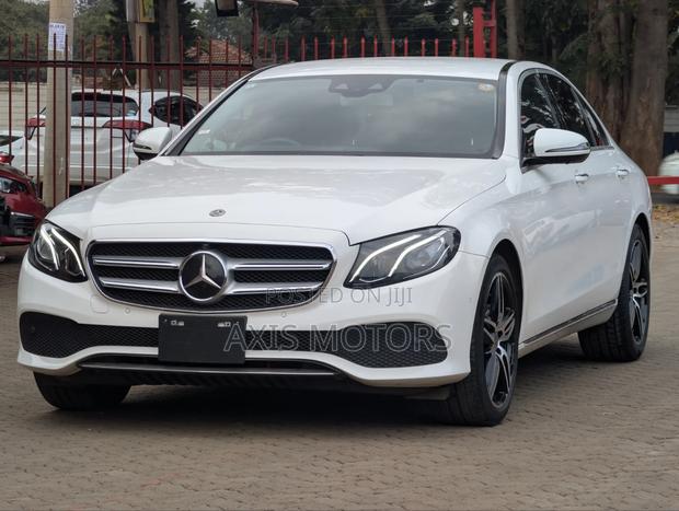 Mercedes-Benz E200 2018 White