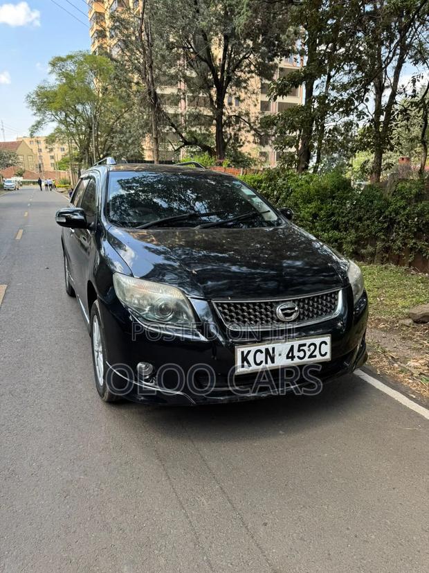 Toyota Corolla Fielder 2012 Black