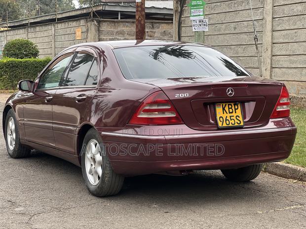 Mercedes-Benz C200 2004 Burgundy
