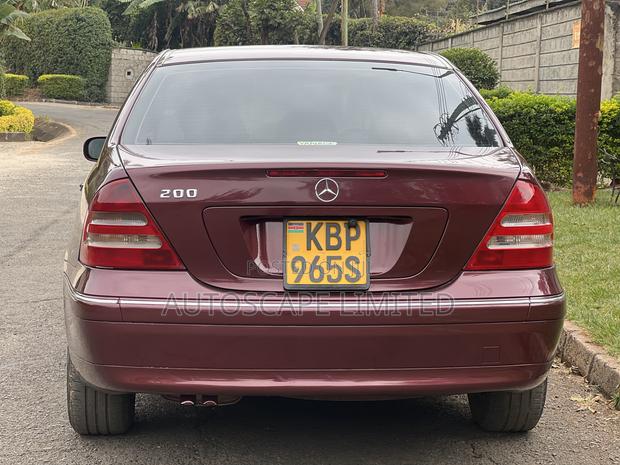 Mercedes-Benz C200 2004 Burgundy