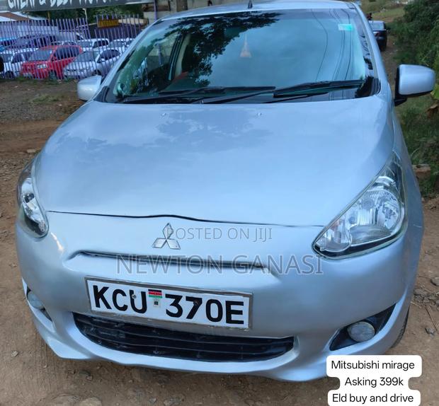 Mitsubishi Mirage 2012 Silver