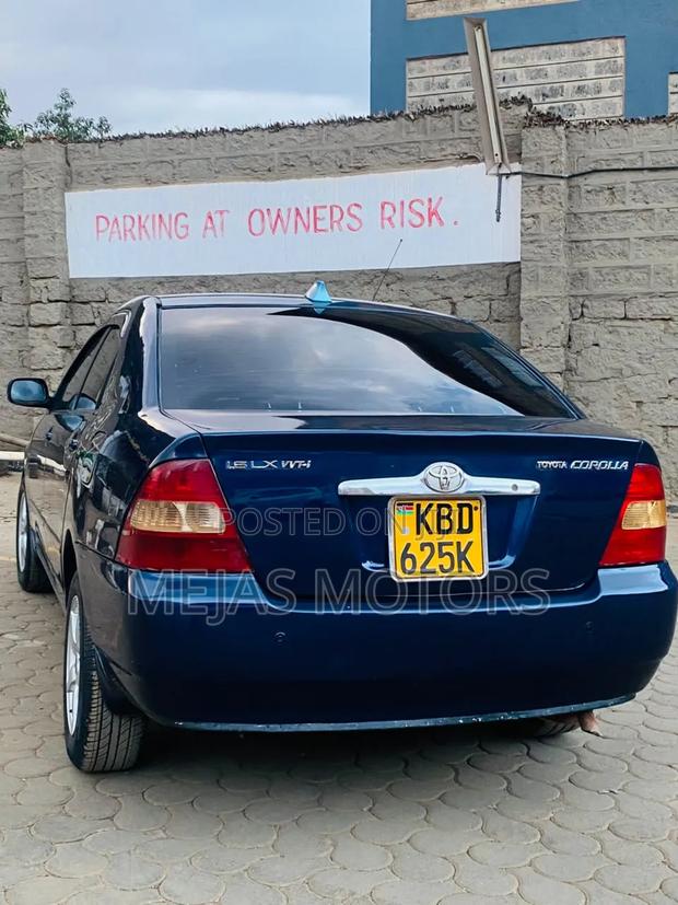 Toyota Corolla 2005 Blue
