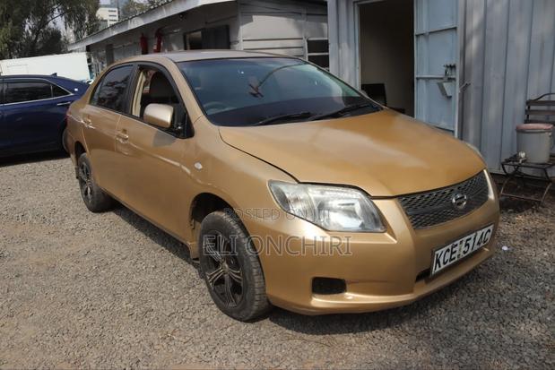 Toyota Axio 2008 Gold