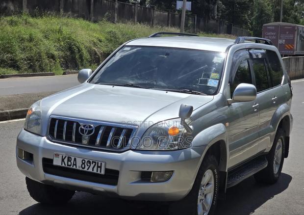 Toyota Land Cruiser Prado 2007 Silver