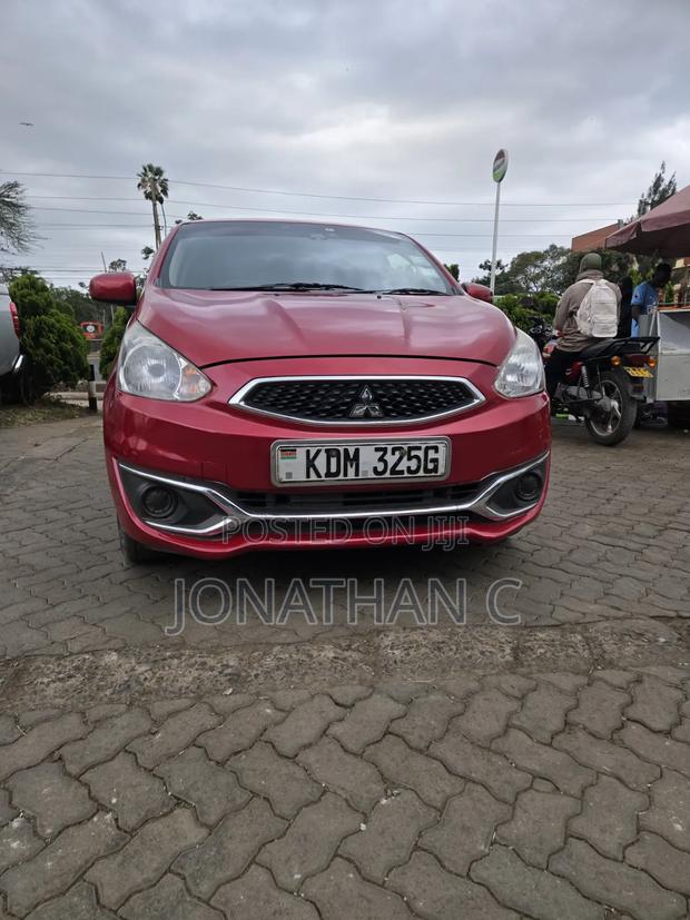 Mitsubishi Mirage 2016 Red