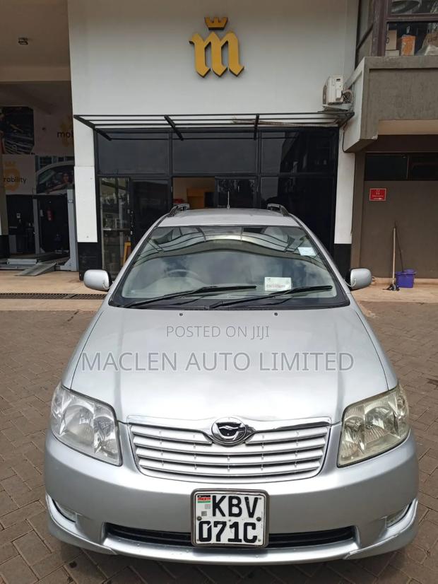 Toyota Corolla Fielder 2006 Silver