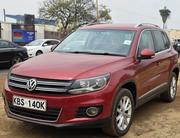 Volkswagen Tiguan 1.4 TSI 2008 Maroon for sale