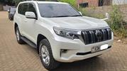 Toyota Land Cruiser Prado 2018 White for sale