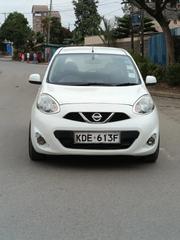 Nissan March 2014 White for sale