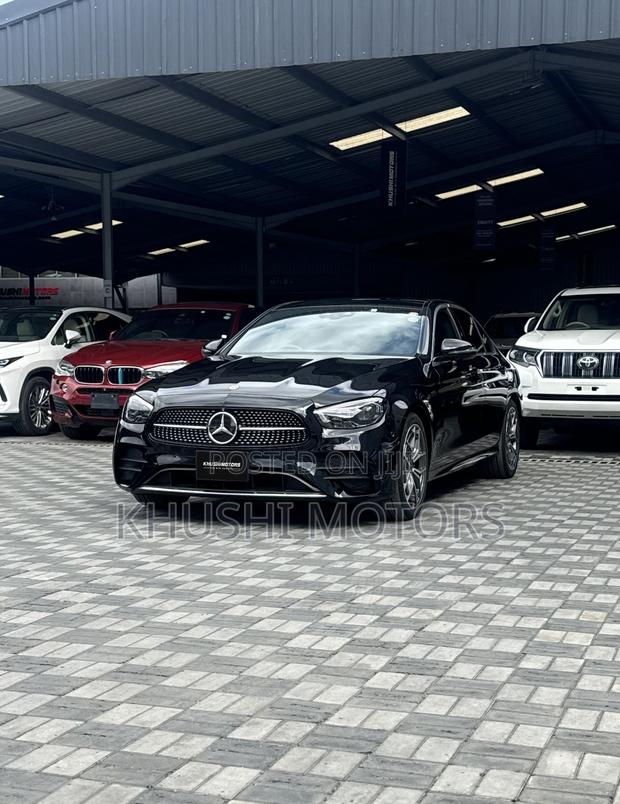 Mercedes-Benz E200 2021 Black