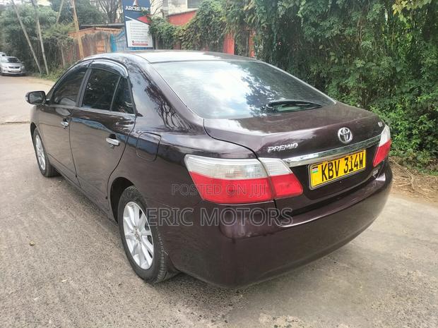 Toyota Premio 2007 Burgundy