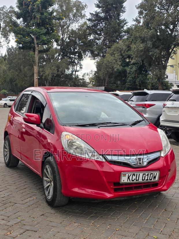Honda Fit 2012 Red