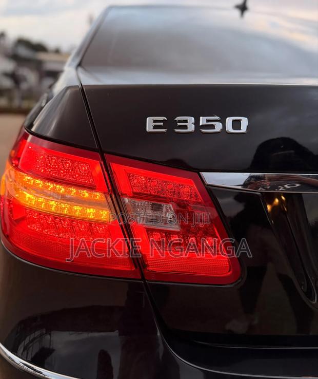 Mercedes-Benz E350 2010 Black