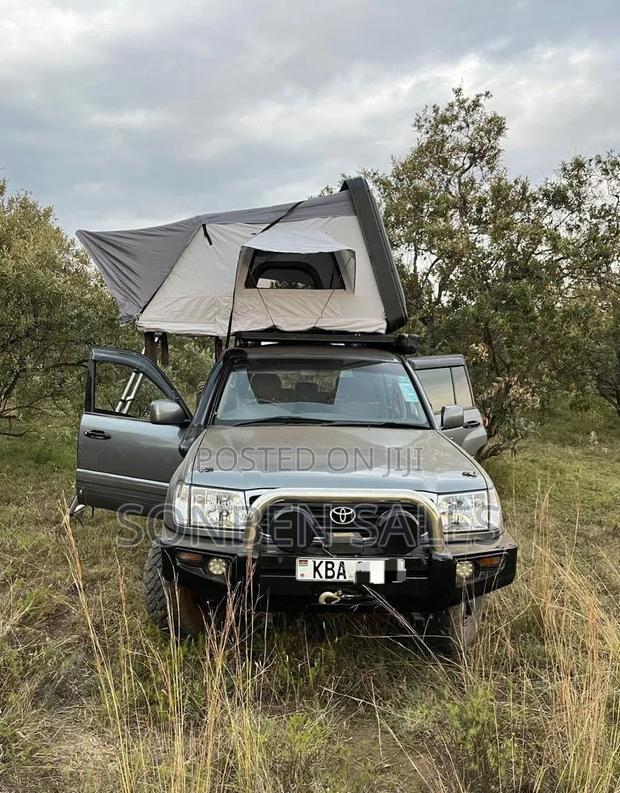 Toyota Land Cruiser 2001 Gray